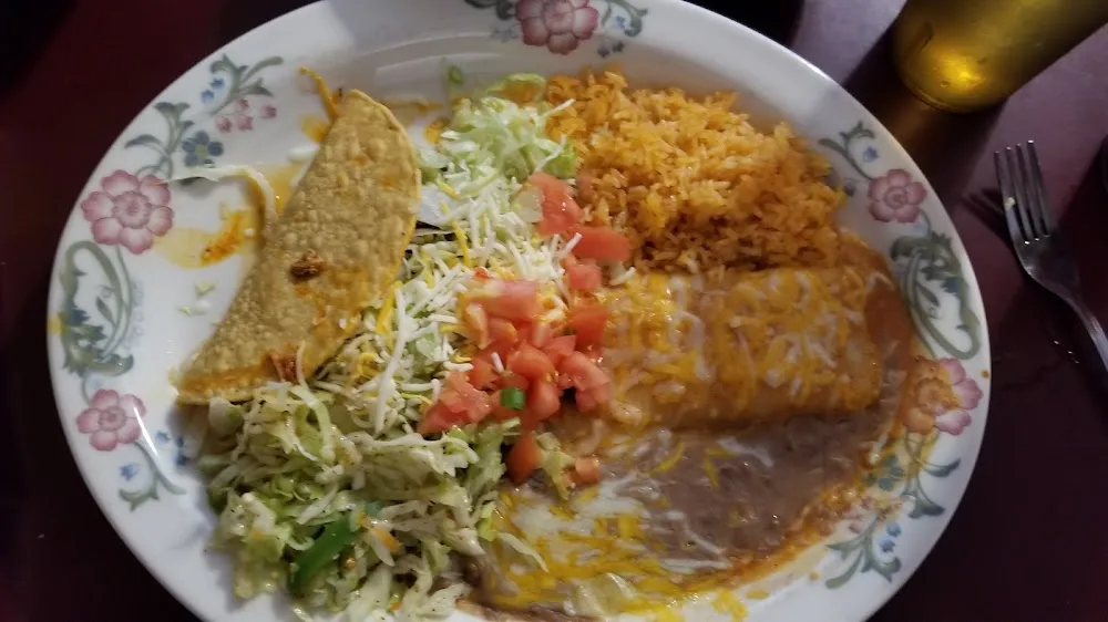 Taco & Enchilada Plate